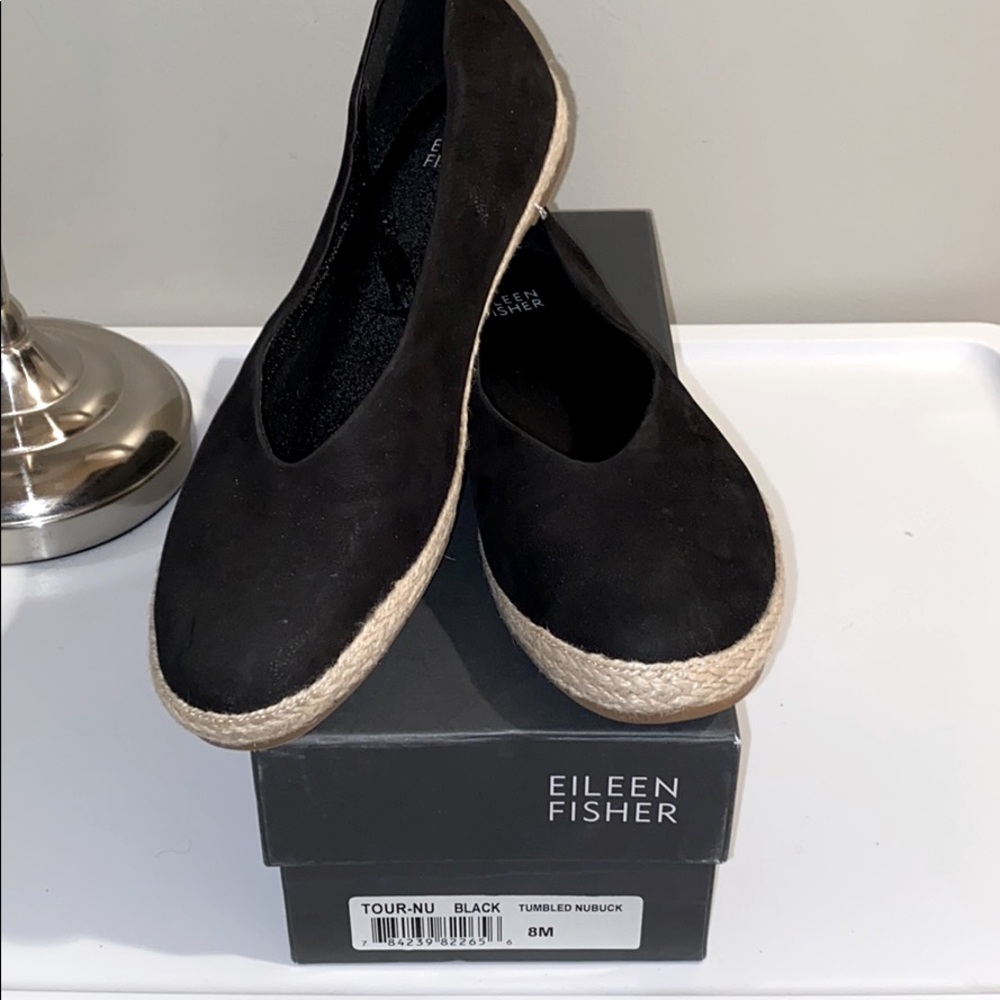 BRAND NEW! Eileen Fisher Tour Nubuck Espadrille